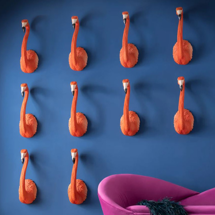 Decoratiune de perete Flamingo