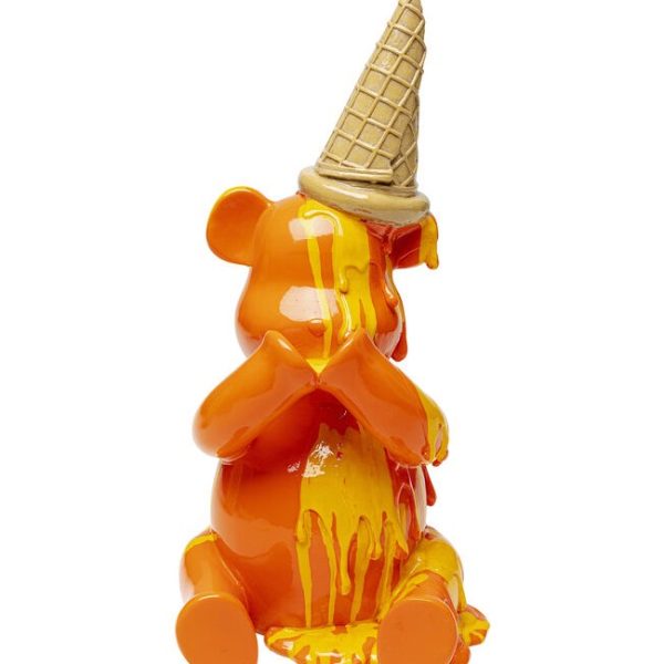 Fig Decorative Gelato Bear Orange