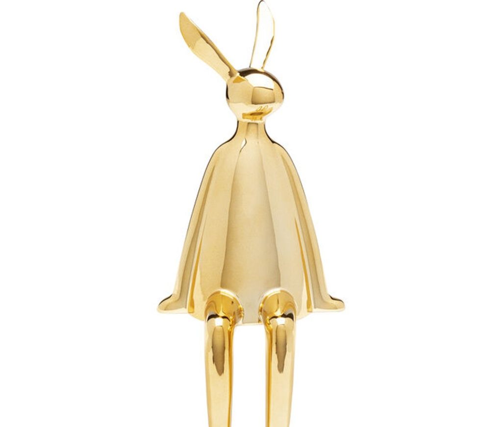 Figurina Gold Rabbit 35 cm