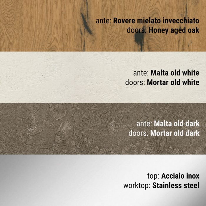 Bucatarie Oltre Malta old dark - imagine 2