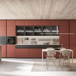 Bucătărie Round Rosso sedona