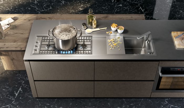 Bucătărie Oltre bronzo brunito - imagine 4