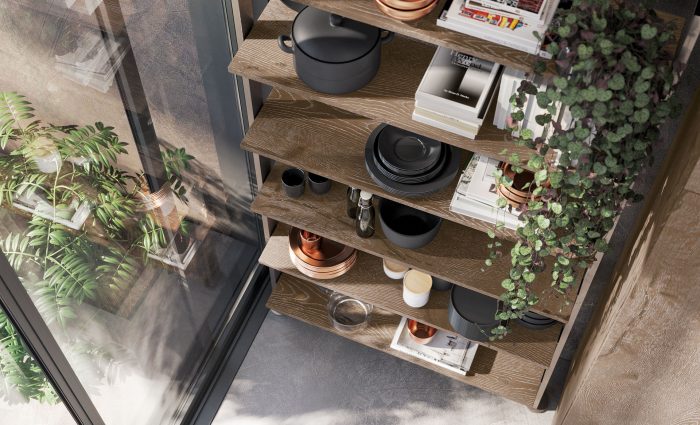 Bucătărie Oltre effetto nichel - imagine 4