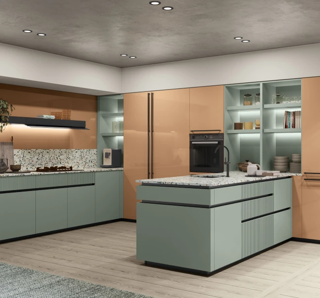 Bucatarie CREO Color Lab Mobila Cluj